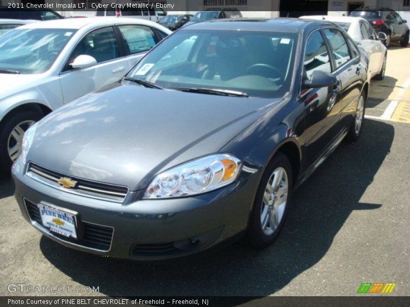 Cyber Gray Metallic / Ebony 2011 Chevrolet Impala LT