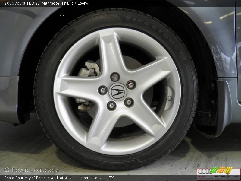 Anthracite Metallic / Ebony 2006 Acura TL 3.2
