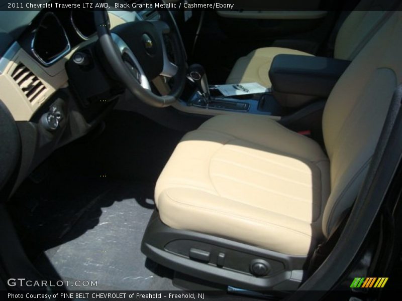 Black Granite Metallic / Cashmere/Ebony 2011 Chevrolet Traverse LTZ AWD