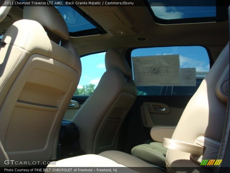 Black Granite Metallic / Cashmere/Ebony 2011 Chevrolet Traverse LTZ AWD