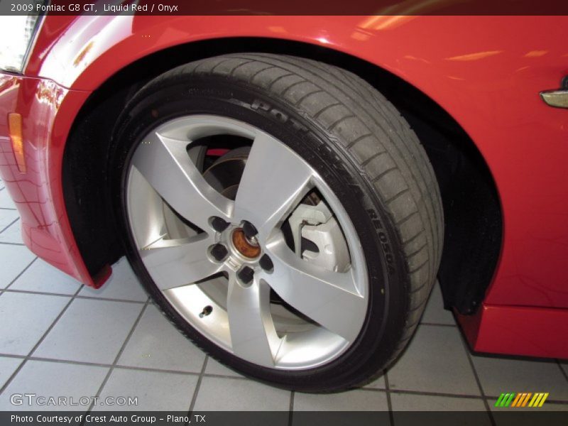 Liquid Red / Onyx 2009 Pontiac G8 GT