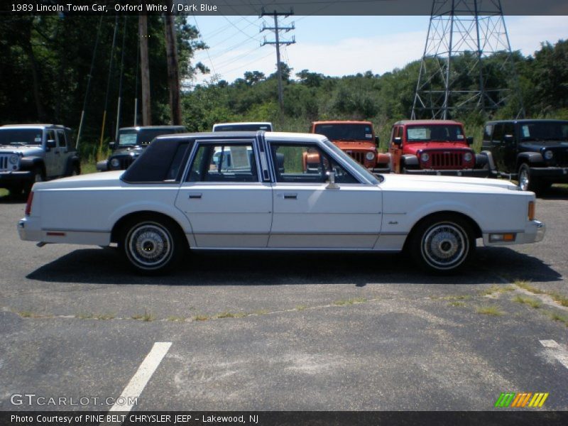  1989 Town Car  Oxford White