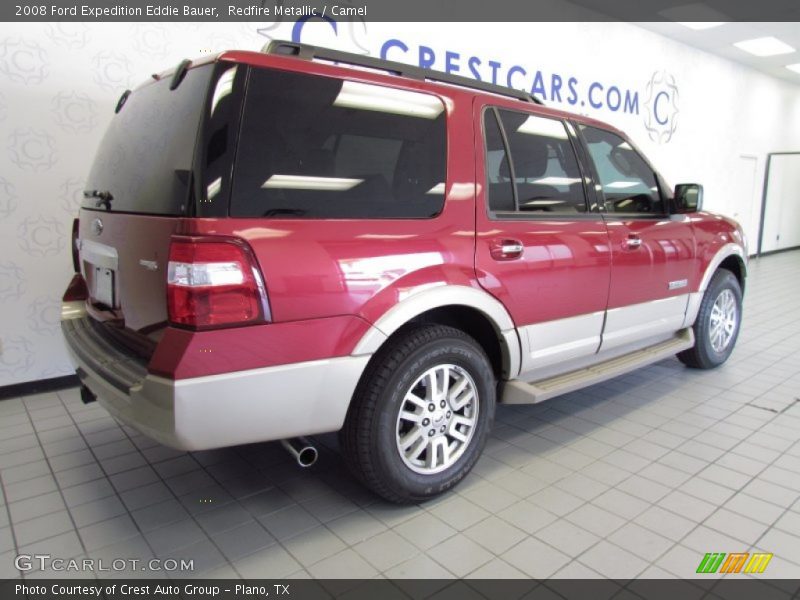 Redfire Metallic / Camel 2008 Ford Expedition Eddie Bauer