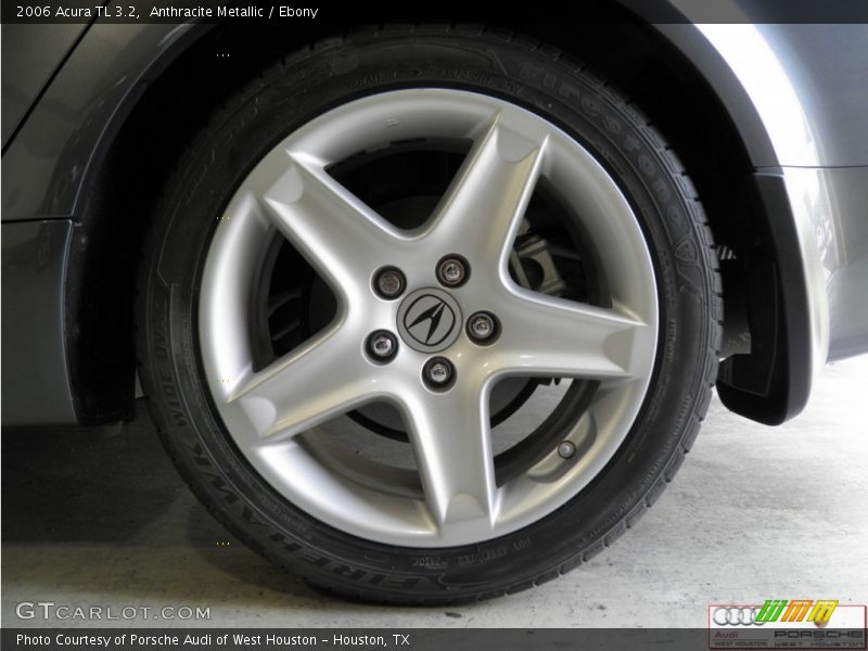 Anthracite Metallic / Ebony 2006 Acura TL 3.2