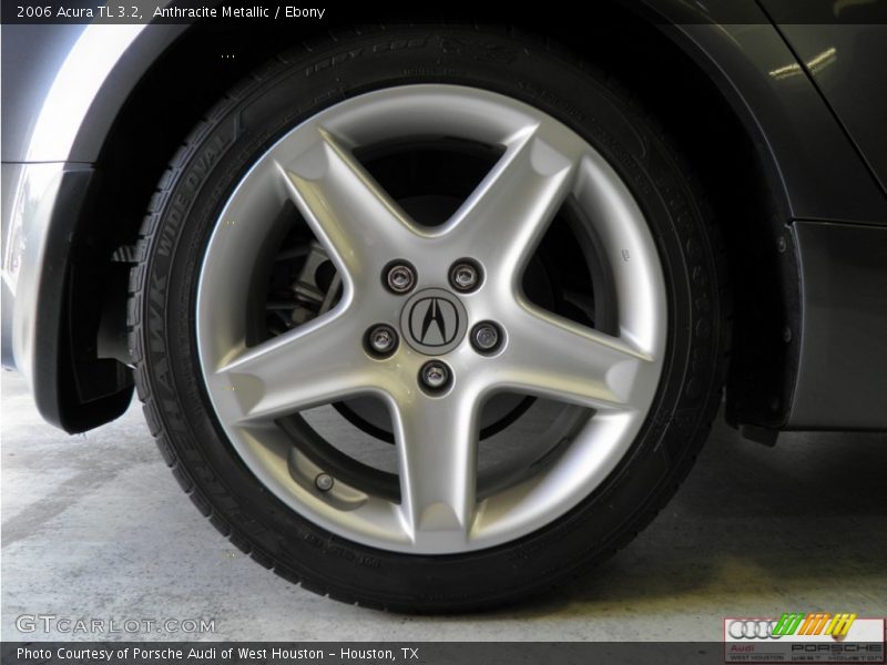 Anthracite Metallic / Ebony 2006 Acura TL 3.2