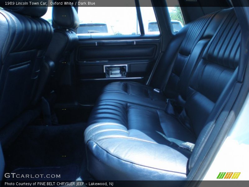  1989 Town Car  Dark Blue Interior