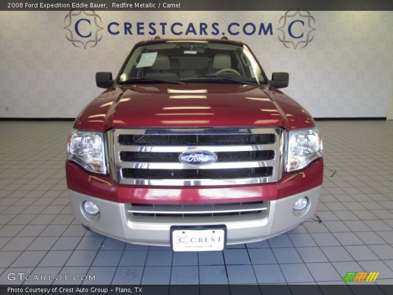 Redfire Metallic / Camel 2008 Ford Expedition Eddie Bauer
