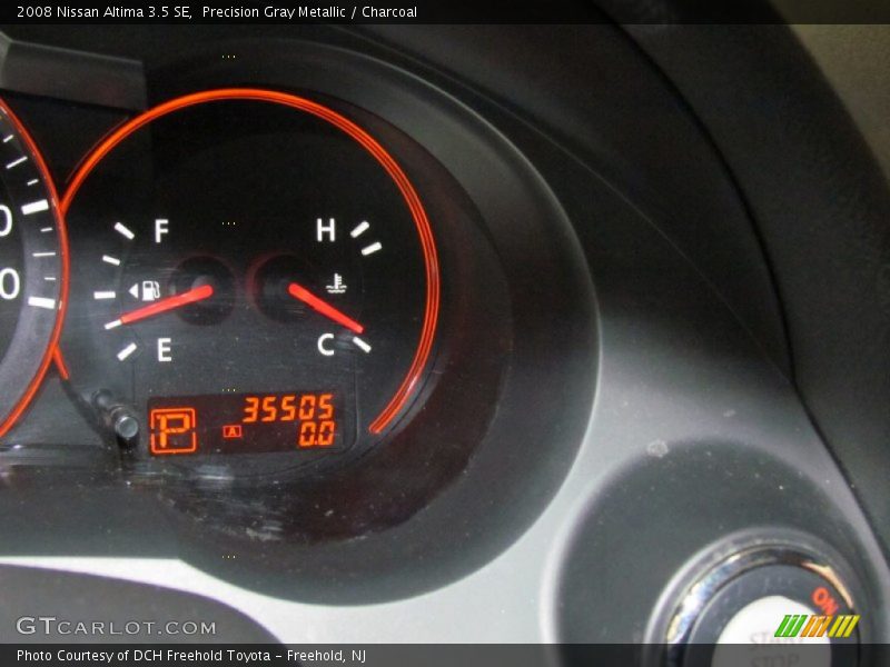Precision Gray Metallic / Charcoal 2008 Nissan Altima 3.5 SE