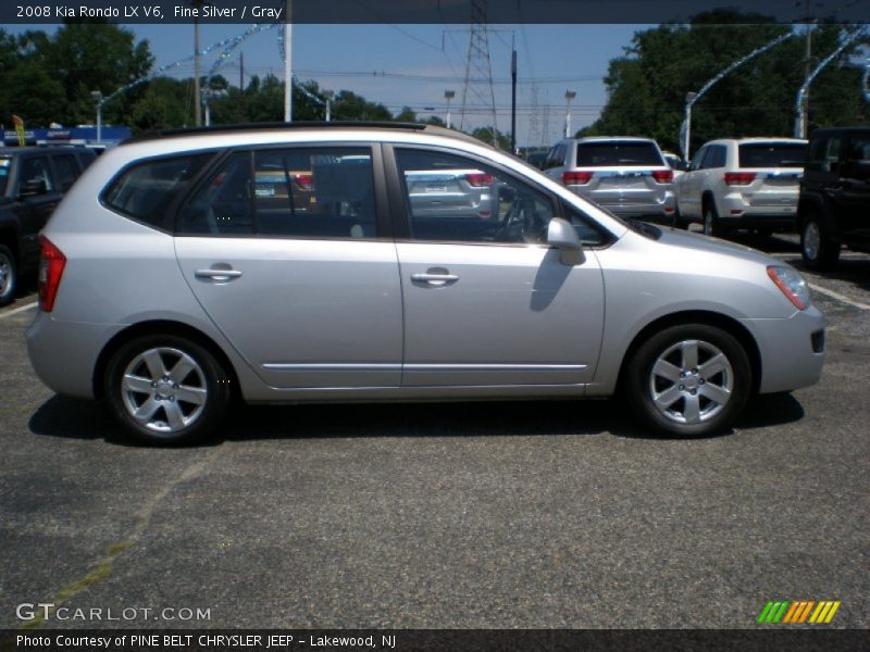 Fine Silver / Gray 2008 Kia Rondo LX V6