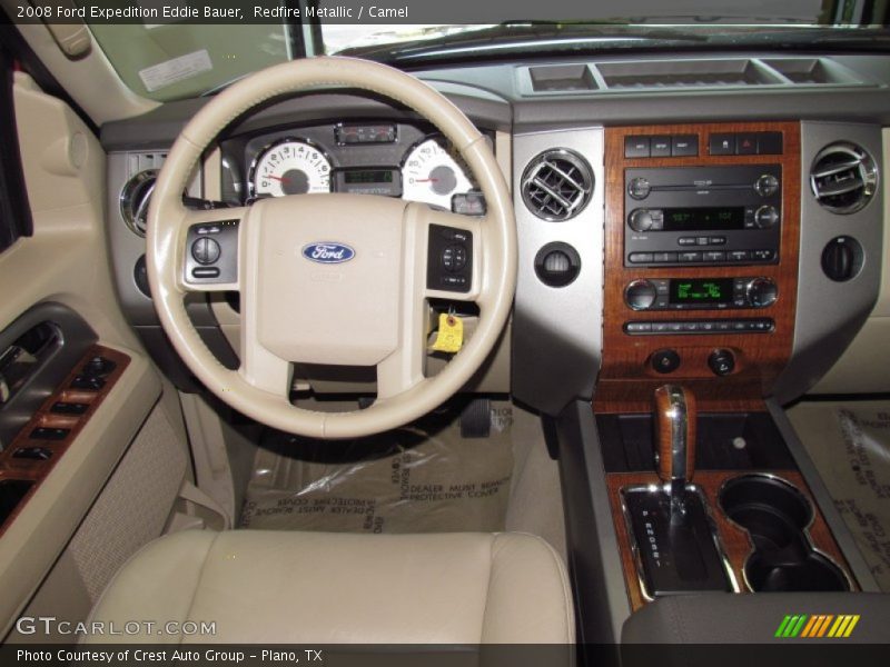 Redfire Metallic / Camel 2008 Ford Expedition Eddie Bauer