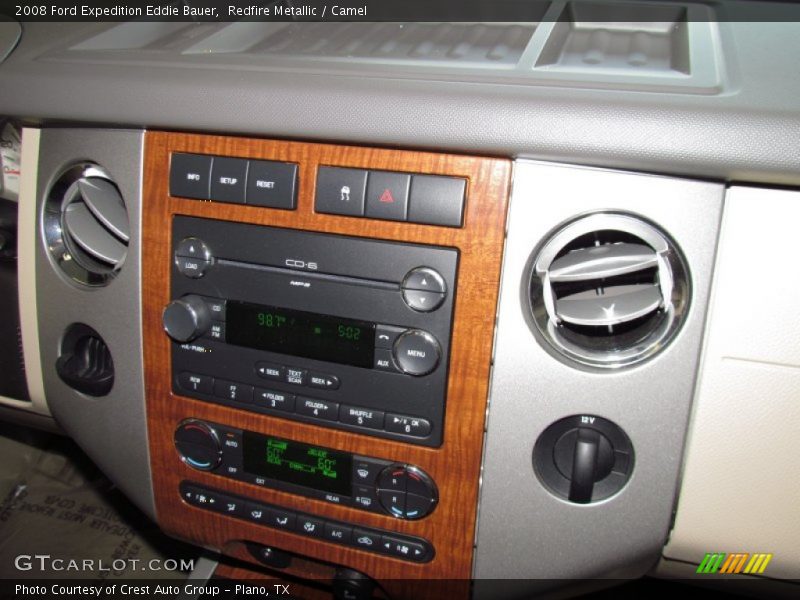 Redfire Metallic / Camel 2008 Ford Expedition Eddie Bauer