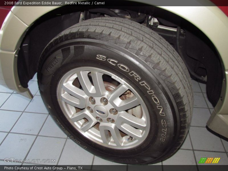 Redfire Metallic / Camel 2008 Ford Expedition Eddie Bauer