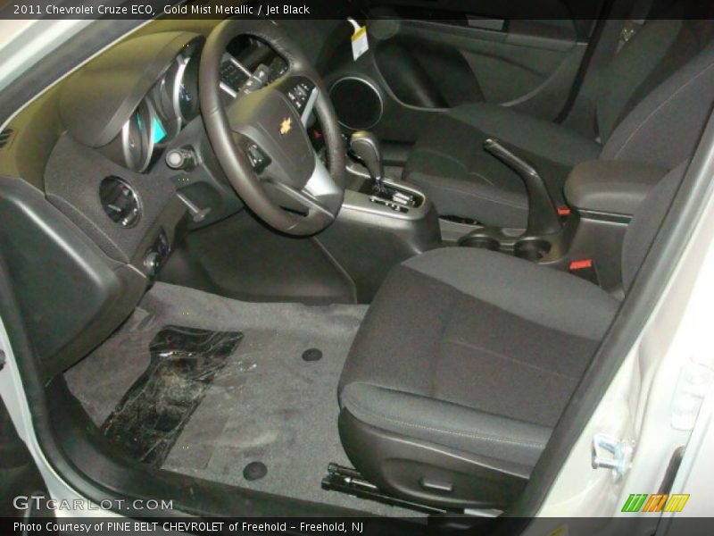 Gold Mist Metallic / Jet Black 2011 Chevrolet Cruze ECO