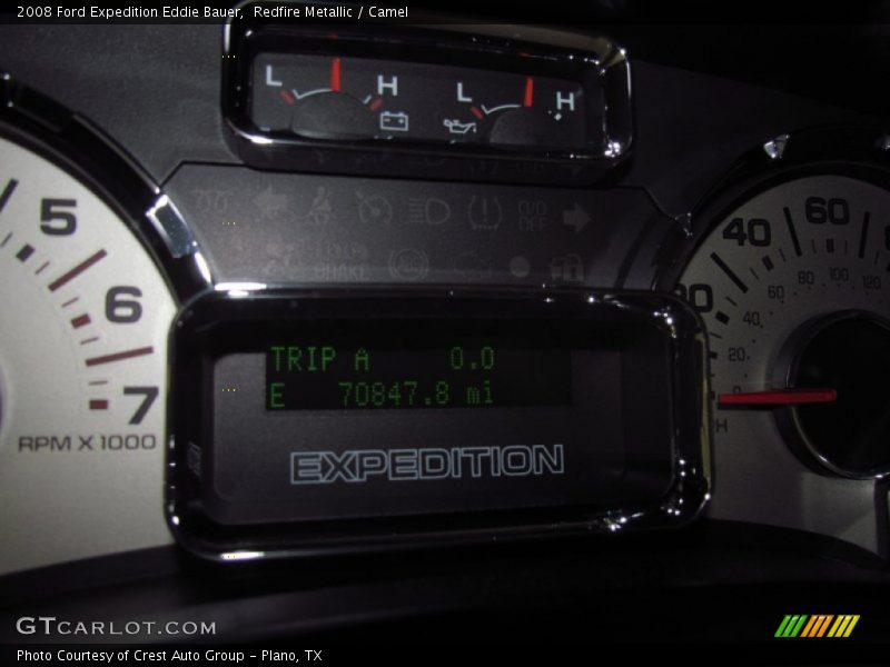 Redfire Metallic / Camel 2008 Ford Expedition Eddie Bauer