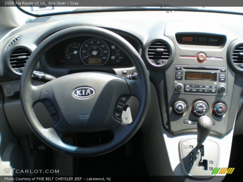Fine Silver / Gray 2008 Kia Rondo LX V6