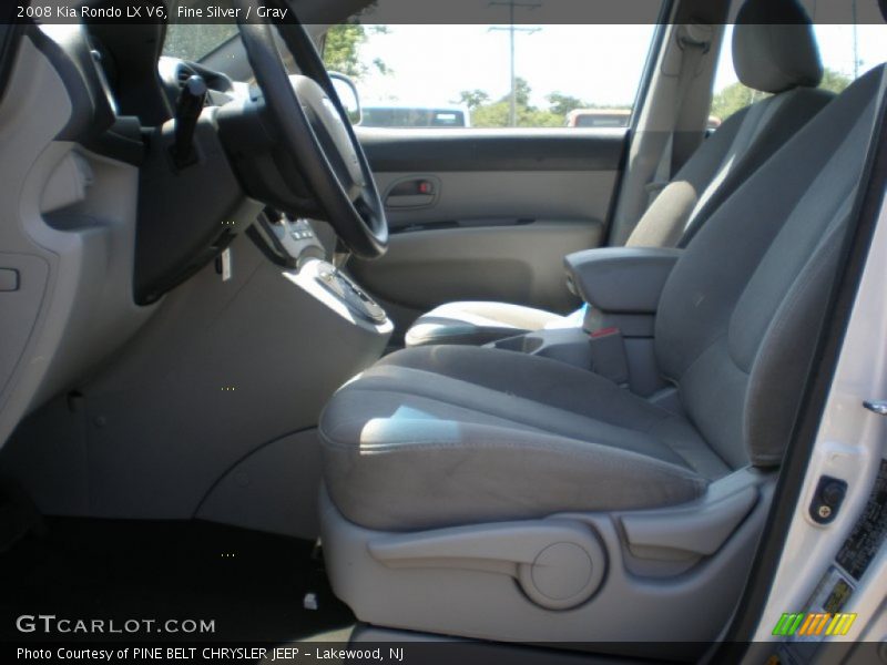 Fine Silver / Gray 2008 Kia Rondo LX V6