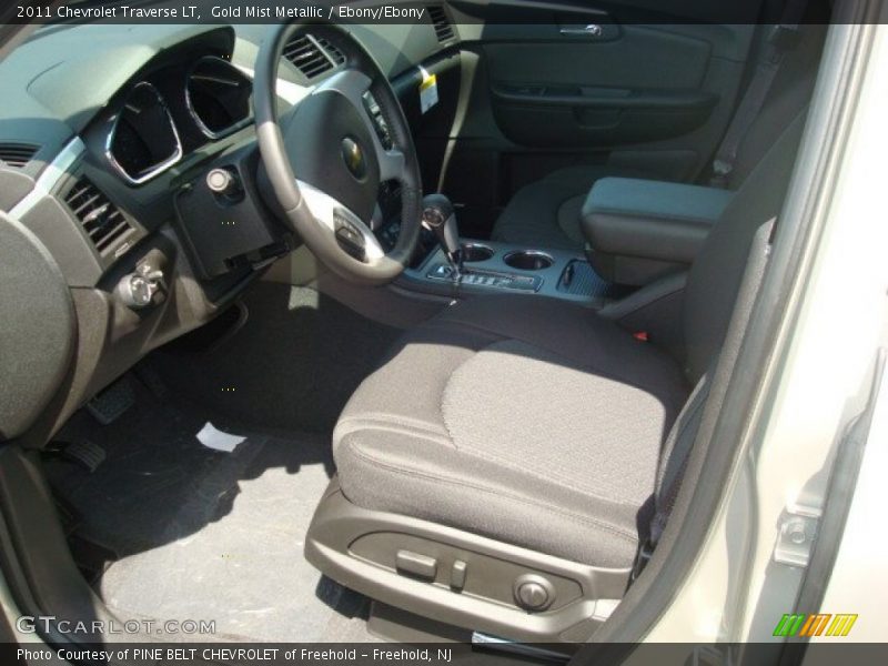 Gold Mist Metallic / Ebony/Ebony 2011 Chevrolet Traverse LT
