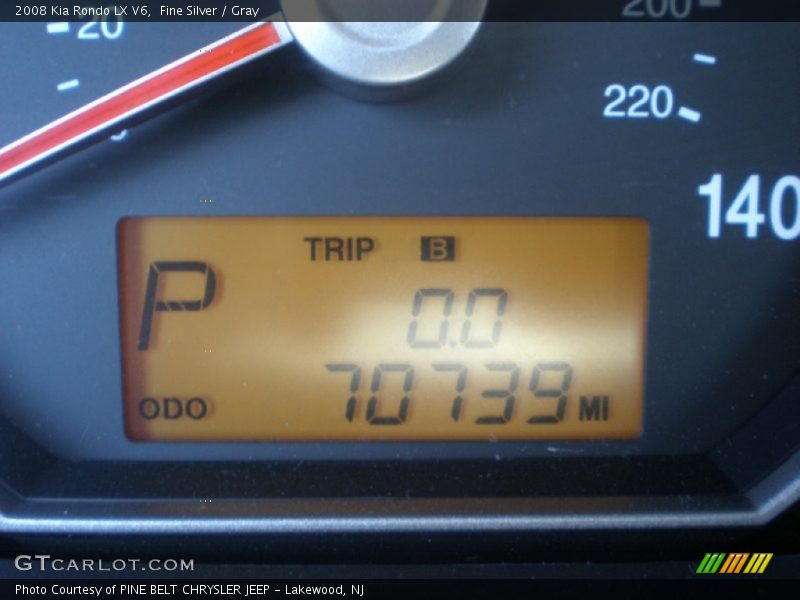 Fine Silver / Gray 2008 Kia Rondo LX V6