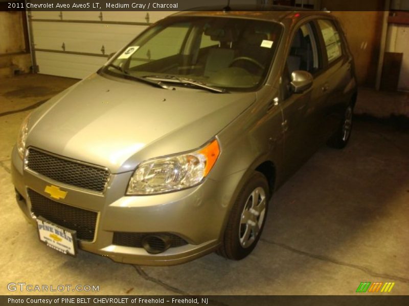 Medium Gray / Charcoal 2011 Chevrolet Aveo Aveo5 LT