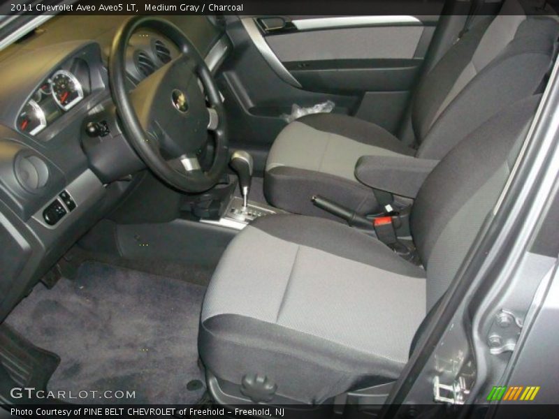 Medium Gray / Charcoal 2011 Chevrolet Aveo Aveo5 LT