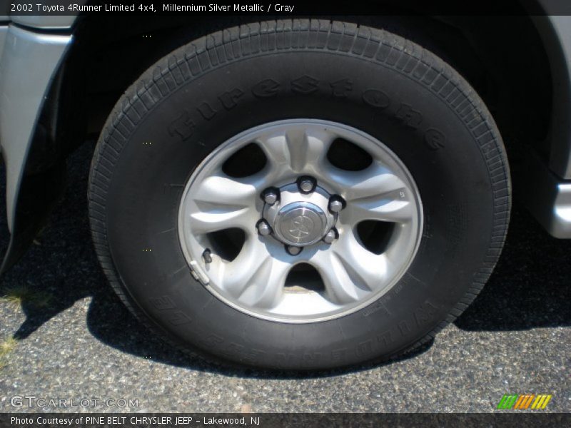 Millennium Silver Metallic / Gray 2002 Toyota 4Runner Limited 4x4