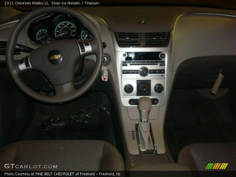 Silver Ice Metallic / Titanium 2011 Chevrolet Malibu LS
