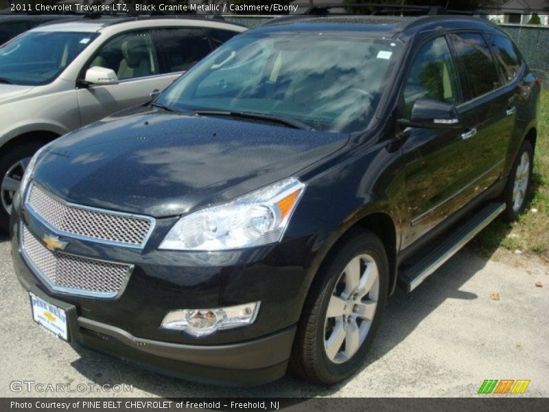 Black Granite Metallic / Cashmere/Ebony 2011 Chevrolet Traverse LTZ