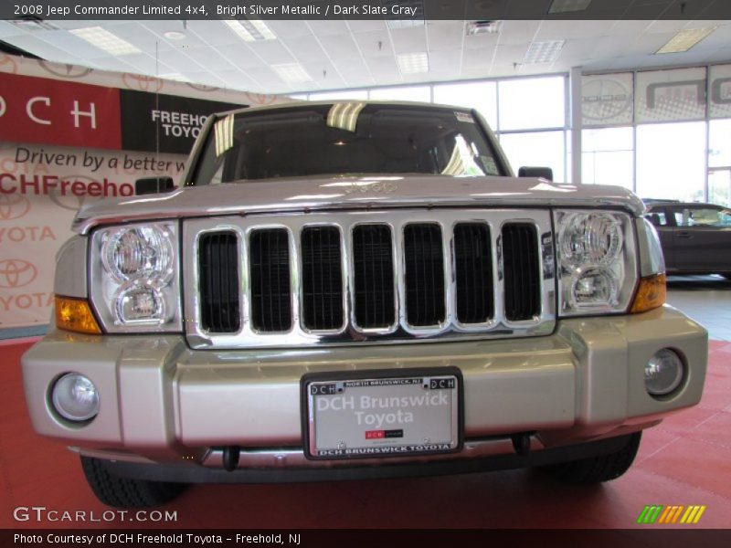 Bright Silver Metallic / Dark Slate Gray 2008 Jeep Commander Limited 4x4
