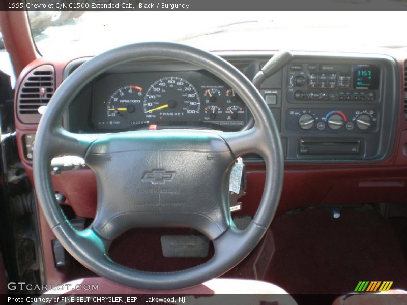 Dashboard of 1995 C/K C1500 Extended Cab