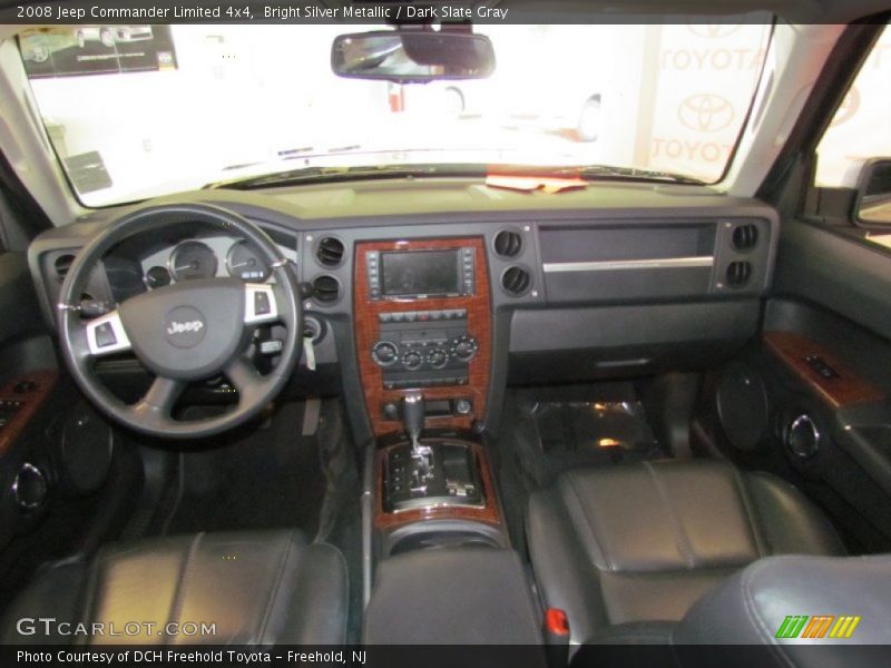 Bright Silver Metallic / Dark Slate Gray 2008 Jeep Commander Limited 4x4