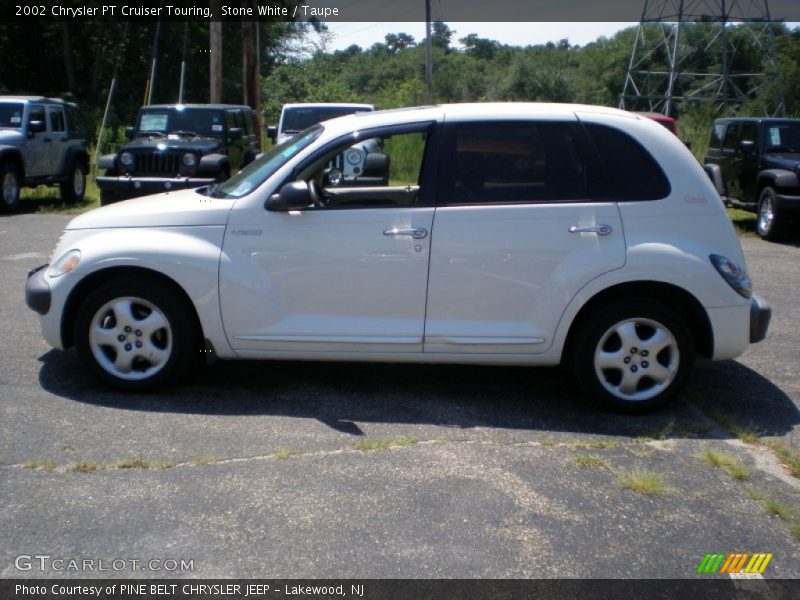 Stone White / Taupe 2002 Chrysler PT Cruiser Touring
