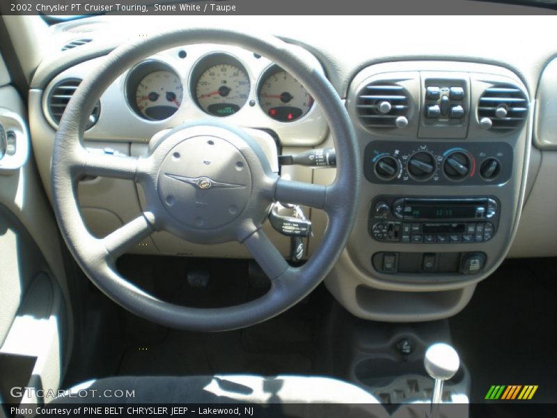 Stone White / Taupe 2002 Chrysler PT Cruiser Touring