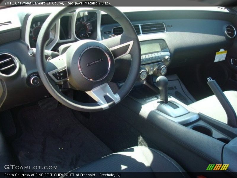 Red Jewel Metallic / Black 2011 Chevrolet Camaro LT Coupe