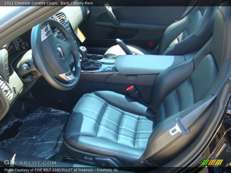 Black / Ebony Black 2011 Chevrolet Corvette Coupe