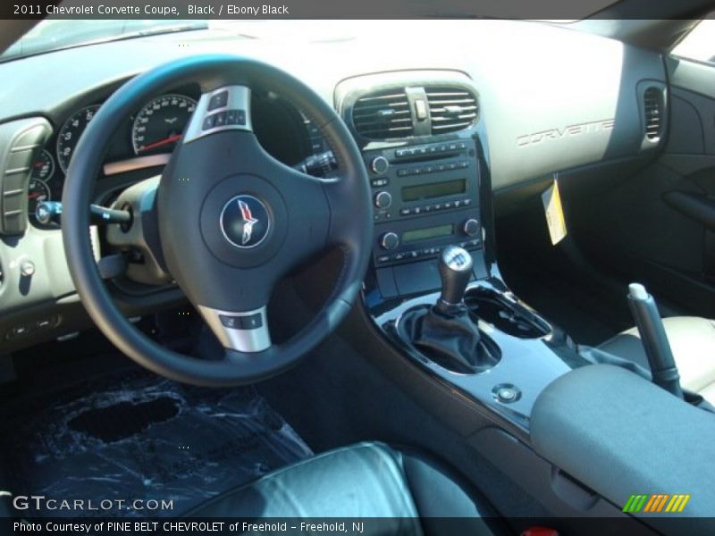 Black / Ebony Black 2011 Chevrolet Corvette Coupe