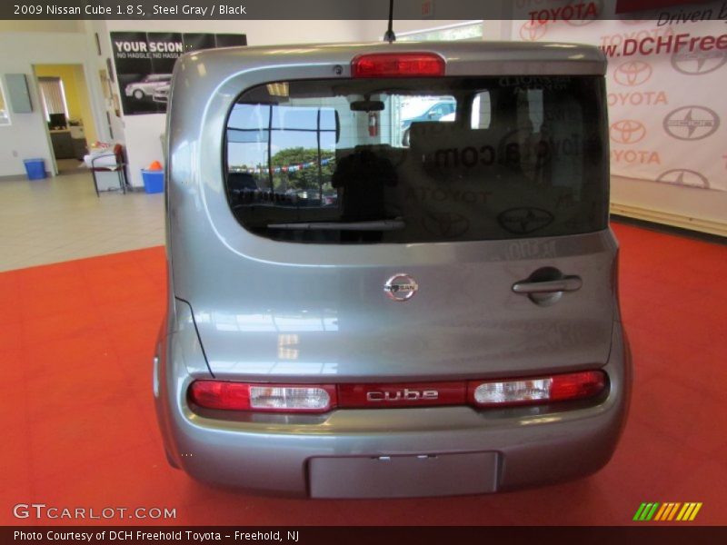Steel Gray / Black 2009 Nissan Cube 1.8 S