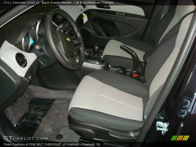 Black Granite Metallic / Jet Black/Medium Titanium 2011 Chevrolet Cruze LS
