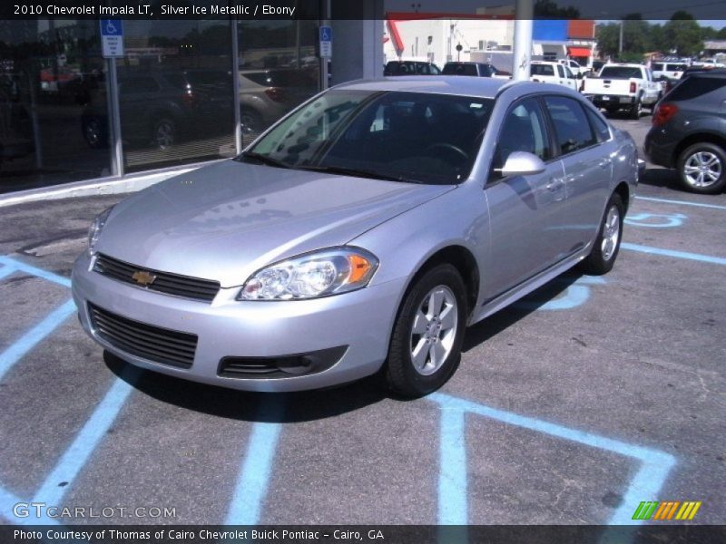 Silver Ice Metallic / Ebony 2010 Chevrolet Impala LT