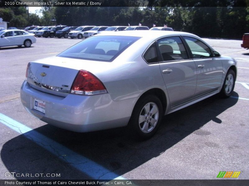 Silver Ice Metallic / Ebony 2010 Chevrolet Impala LT