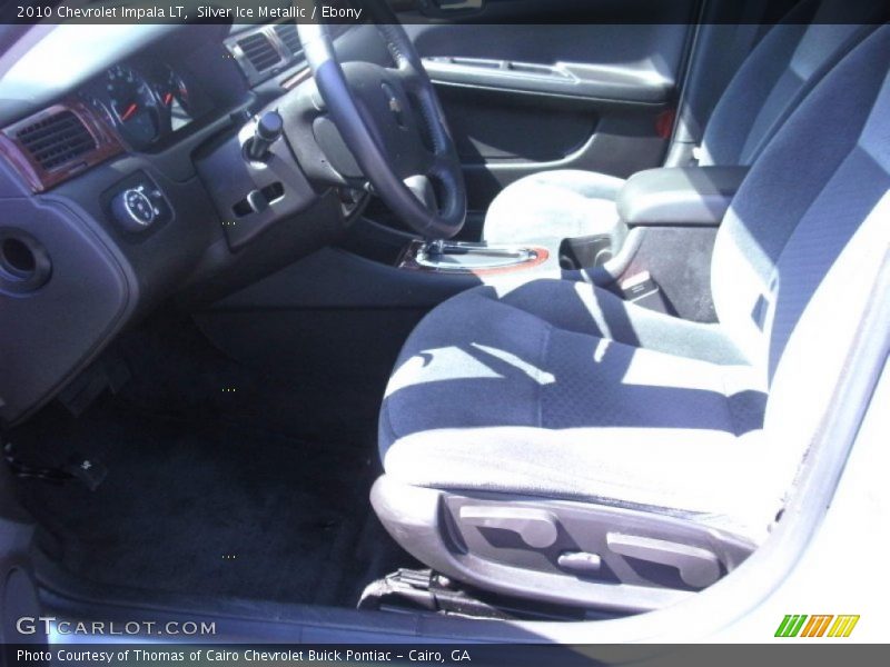 Silver Ice Metallic / Ebony 2010 Chevrolet Impala LT