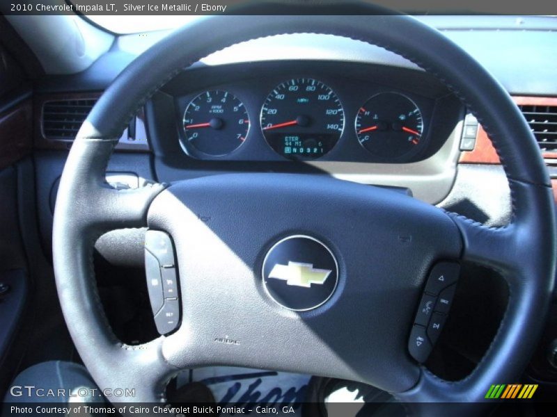 Silver Ice Metallic / Ebony 2010 Chevrolet Impala LT