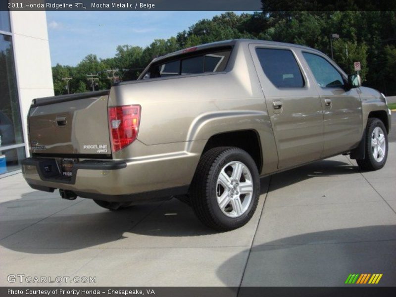  2011 Ridgeline RTL Mocha Metallic