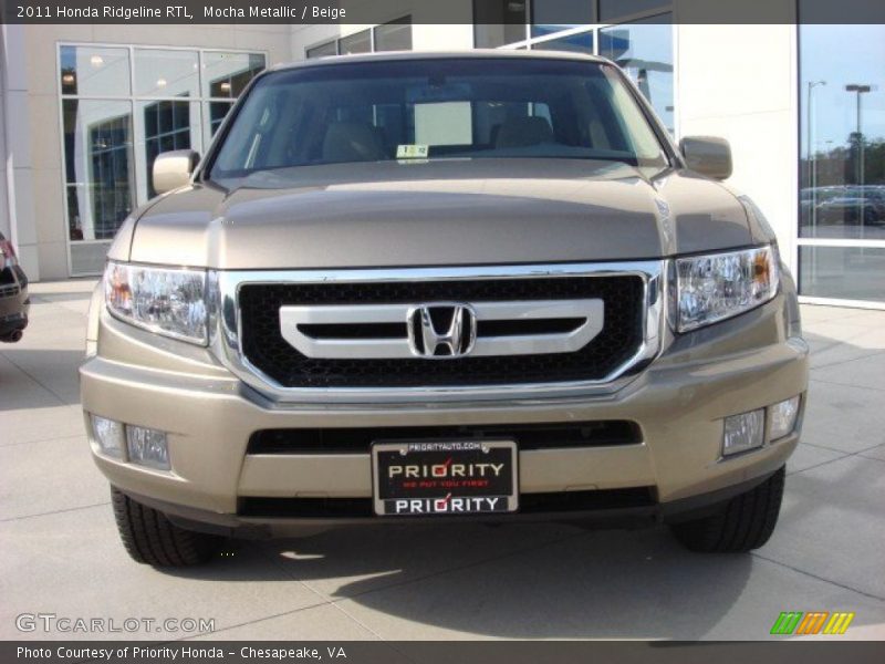 Mocha Metallic / Beige 2011 Honda Ridgeline RTL