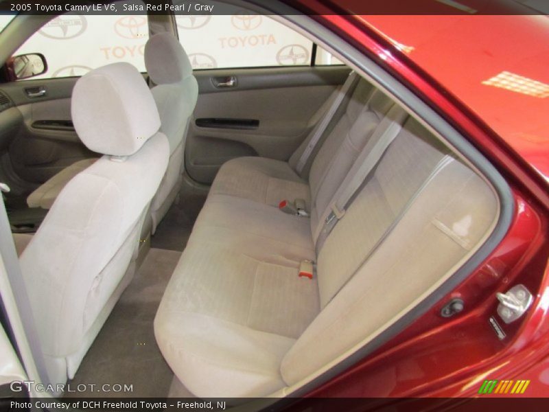 Salsa Red Pearl / Gray 2005 Toyota Camry LE V6