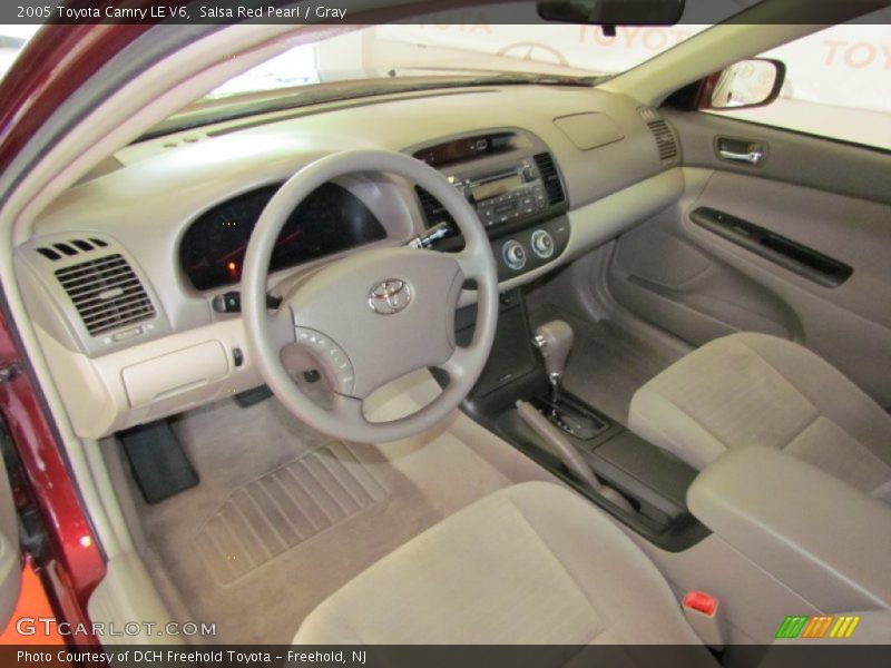  2005 Camry LE V6 Gray Interior