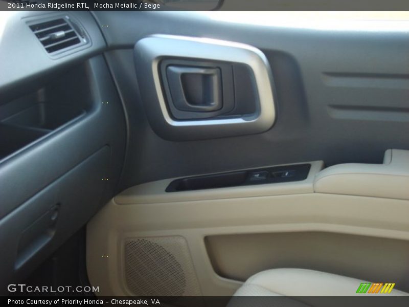 Mocha Metallic / Beige 2011 Honda Ridgeline RTL