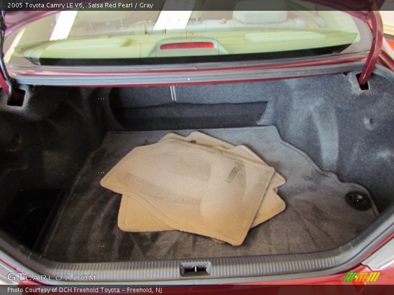 Salsa Red Pearl / Gray 2005 Toyota Camry LE V6