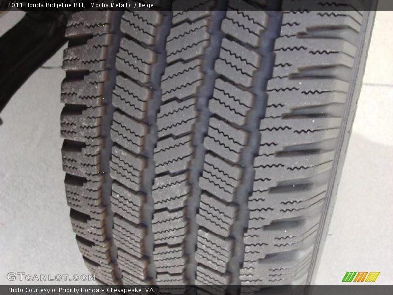 Mocha Metallic / Beige 2011 Honda Ridgeline RTL
