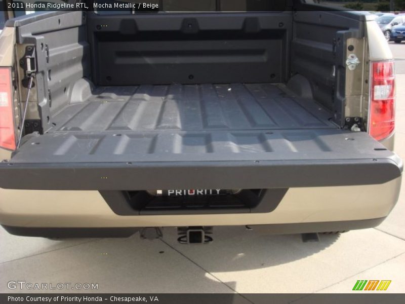 Mocha Metallic / Beige 2011 Honda Ridgeline RTL