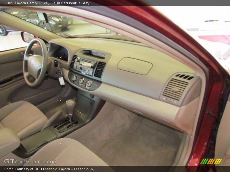 Dashboard of 2005 Camry LE V6